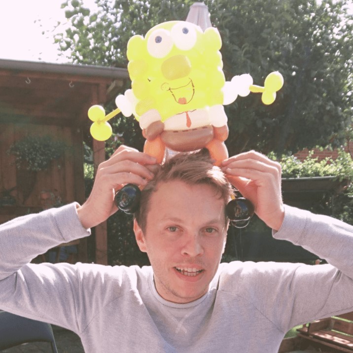 Svampebob som ballonfigur