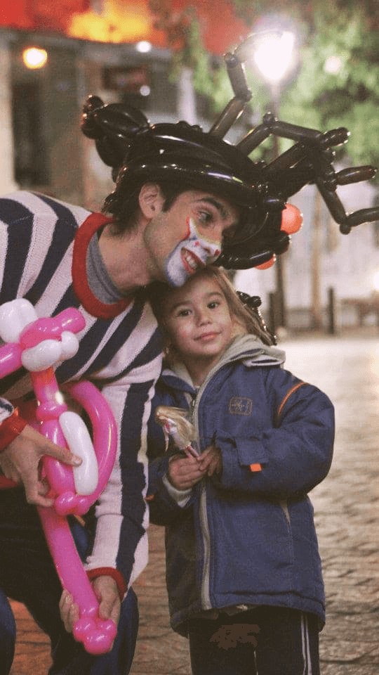 Pink panter ballonfigur