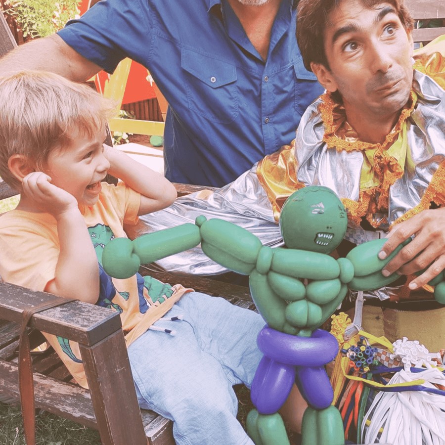 Hulk ballonfigur